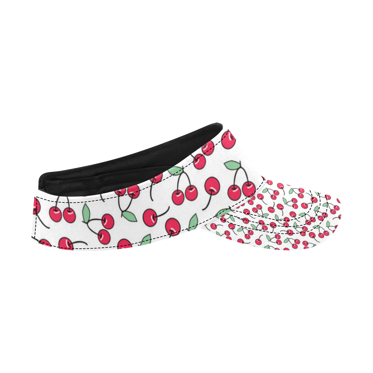 Cherry Pattern Print Design 03 Unisex Sun Visor