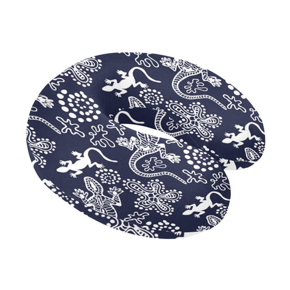 lizard Pattern Print Design 03 U-Shaped Travel Neck Pillow