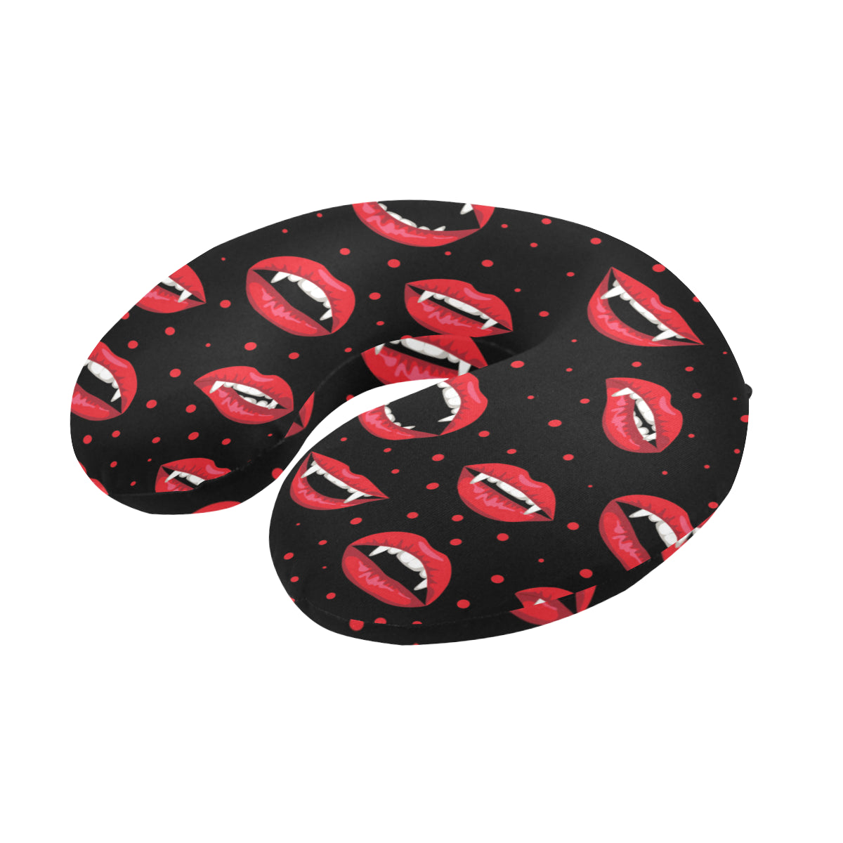 Halloween Pattern Print Design 01 U-Shaped Travel Neck Pillow