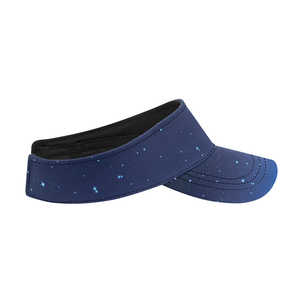 Night sky Pattern Print Design A01 Unisex Sun Visor