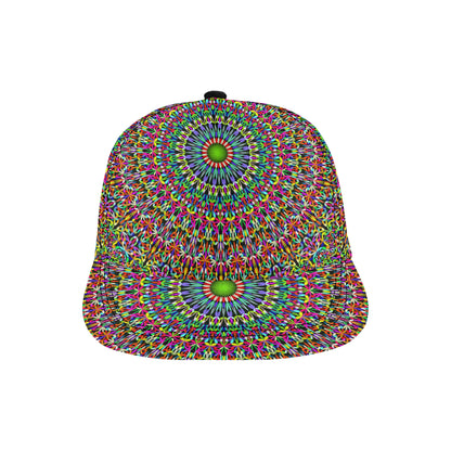 Bohemian Colorful Style Print Snapback Cap