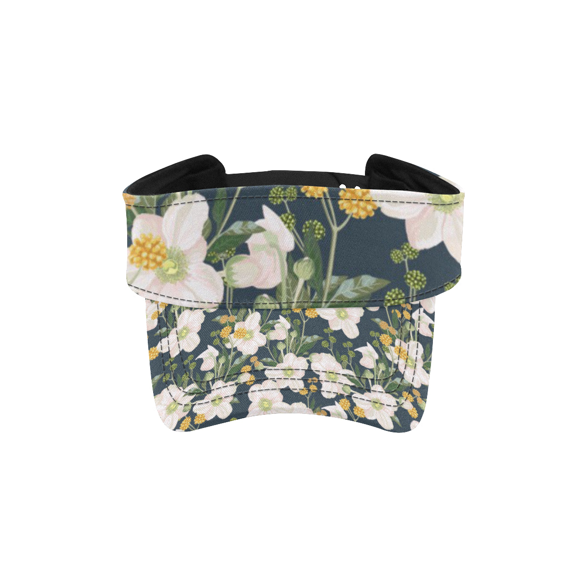 Anemone Pattern Print Design AM04 Unisex Sun Visor