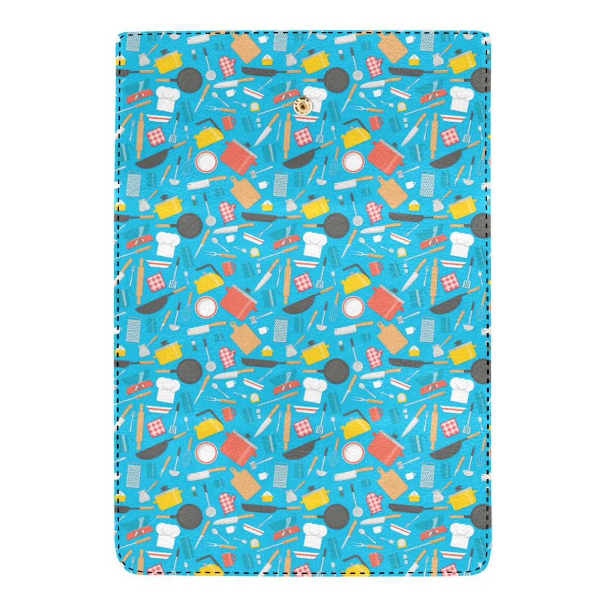 Cooking Kitchen Tools Pattern Print Design 03 Women's Trifold Wallet