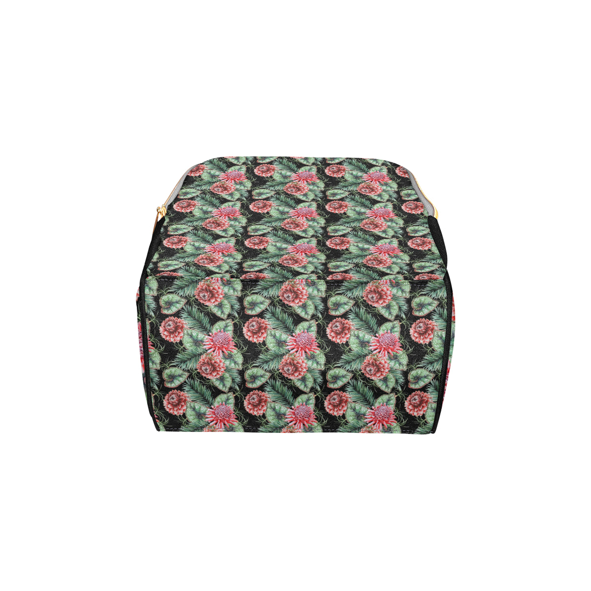 Dahlia Pattern Print Design DH06 Diaper Bag Backpack