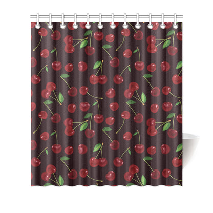 Cherry Fresh Pattern Shower Curtain