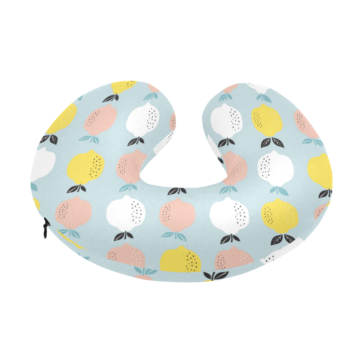 Citrus  Pattern Print Design 03 U-Shaped Travel Neck Pillow