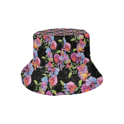Peony Pattern Print Design PE012 Unisex Bucket Hat