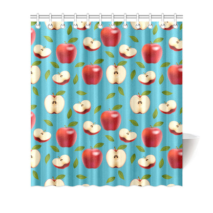 Apple Pattern Print Design AP012 Shower Curtain