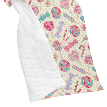 Candy Pattern Print Design CA04 Premium Quilt
