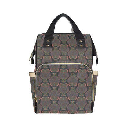 Owl Pattern Print Design A05 Diaper Bag Backpack