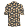 Capybara Pattern Print Design 02 Men Polo Shirt