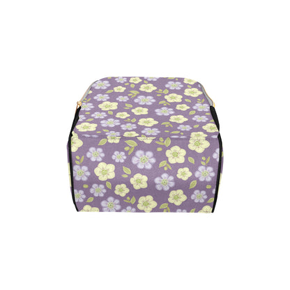 Anemone Pattern Print Design AM013 Diaper Bag Backpack