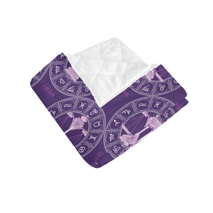 Libra Pattern Print Design 03 Premium Quilt