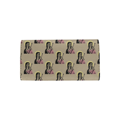 Christian Pattern Print Design 04 Women's Trifold Wallet