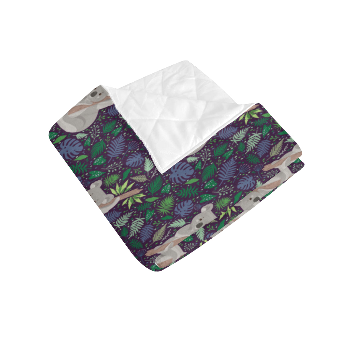 Koala Pattern Print Design 06 Premium Quilt