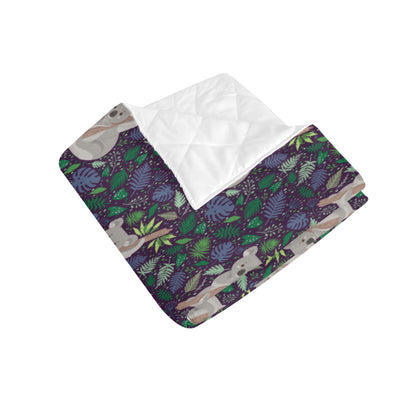 Koala Pattern Print Design 06 Premium Quilt