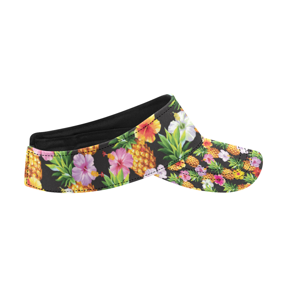 Pineapple Hibiscus Unisex Sun Visor