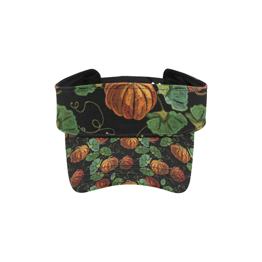 Pumpkin Pattern Print Design A02 Unisex Sun Visor