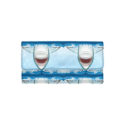 Shark Bite Women's Trifold Wallet