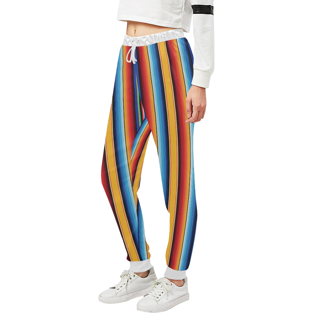 Mexican Blanket Stripe Print Pattern Unisex Sweatpants