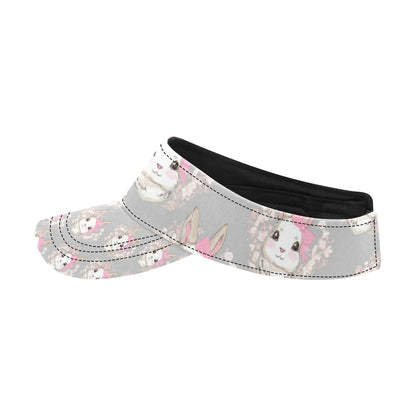 Rabbit Pattern Print Design RB07 Unisex Sun Visor