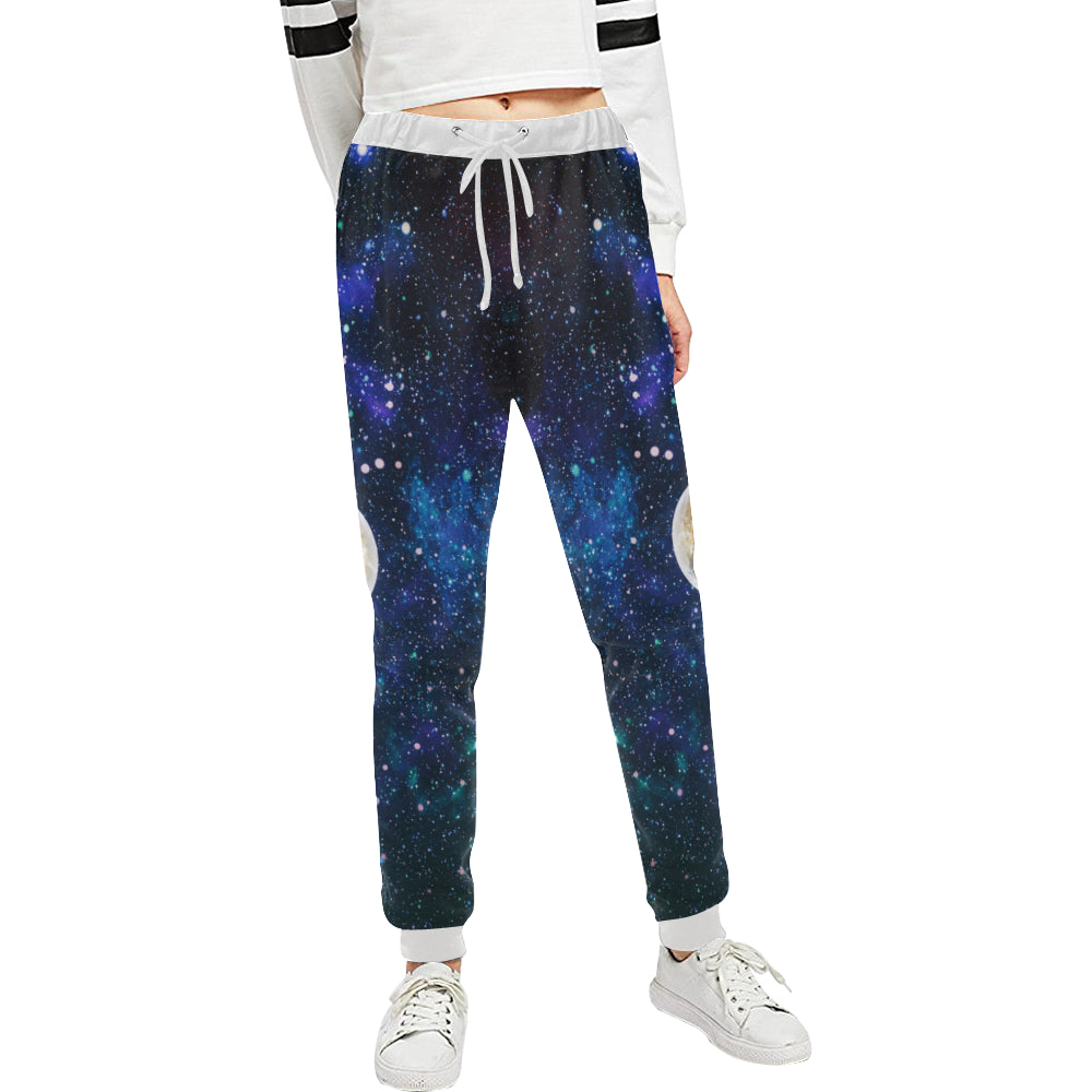 Galaxy Stardust Planet Space Print Unisex Sweatpants