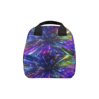Celestial Rainbow Speed Light Insulated Lunch Bag