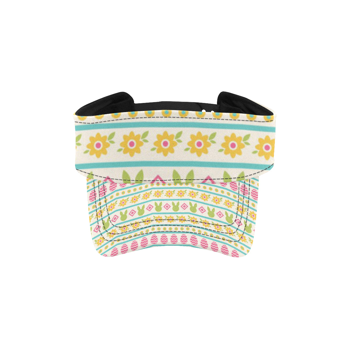 Easter Eggs Pattern Print Design RB016 Unisex Sun Visor