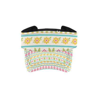 Easter Eggs Pattern Print Design RB016 Unisex Sun Visor