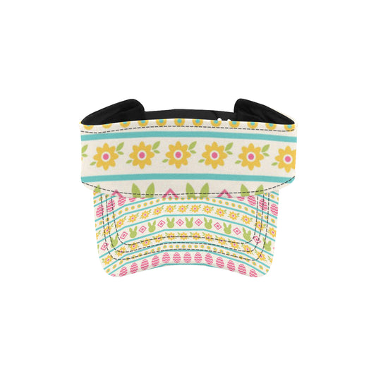 Easter Eggs Pattern Print Design RB016 Unisex Sun Visor