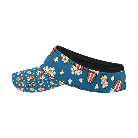 Popcorn Pattern Print Design A03 Unisex Sun Visor