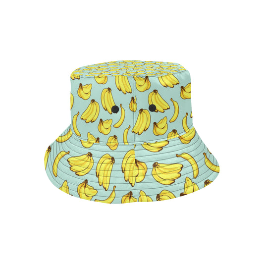 Banana Pattern Print Design BA04 Unisex Bucket Hat