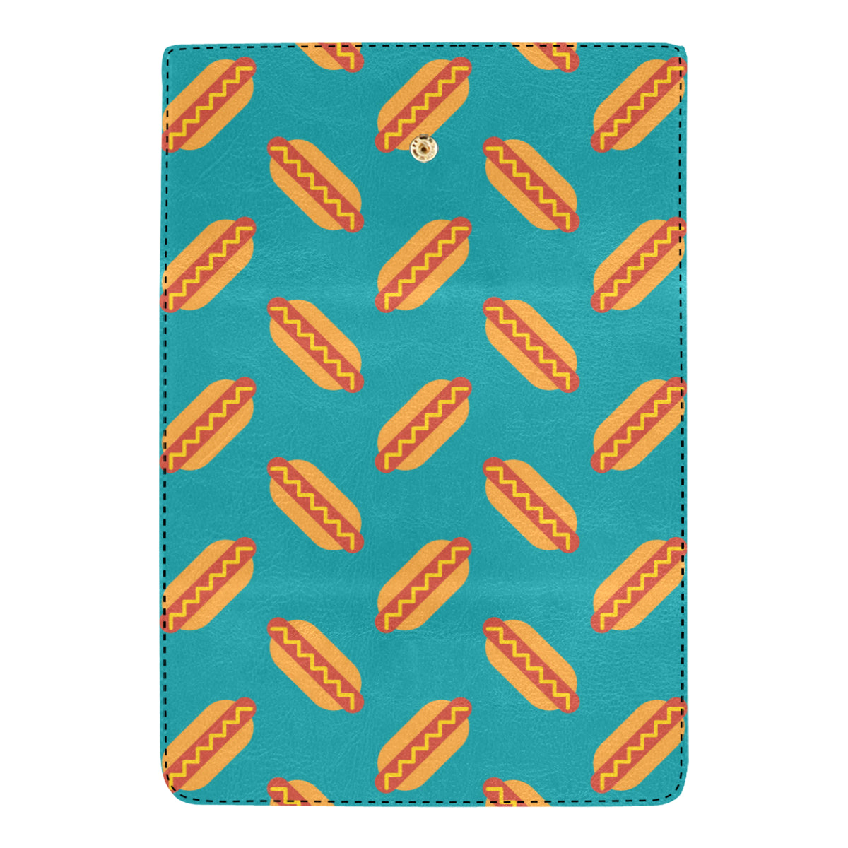 Hot Dog Pattern Print Design 03 Women's Trifold Wallet