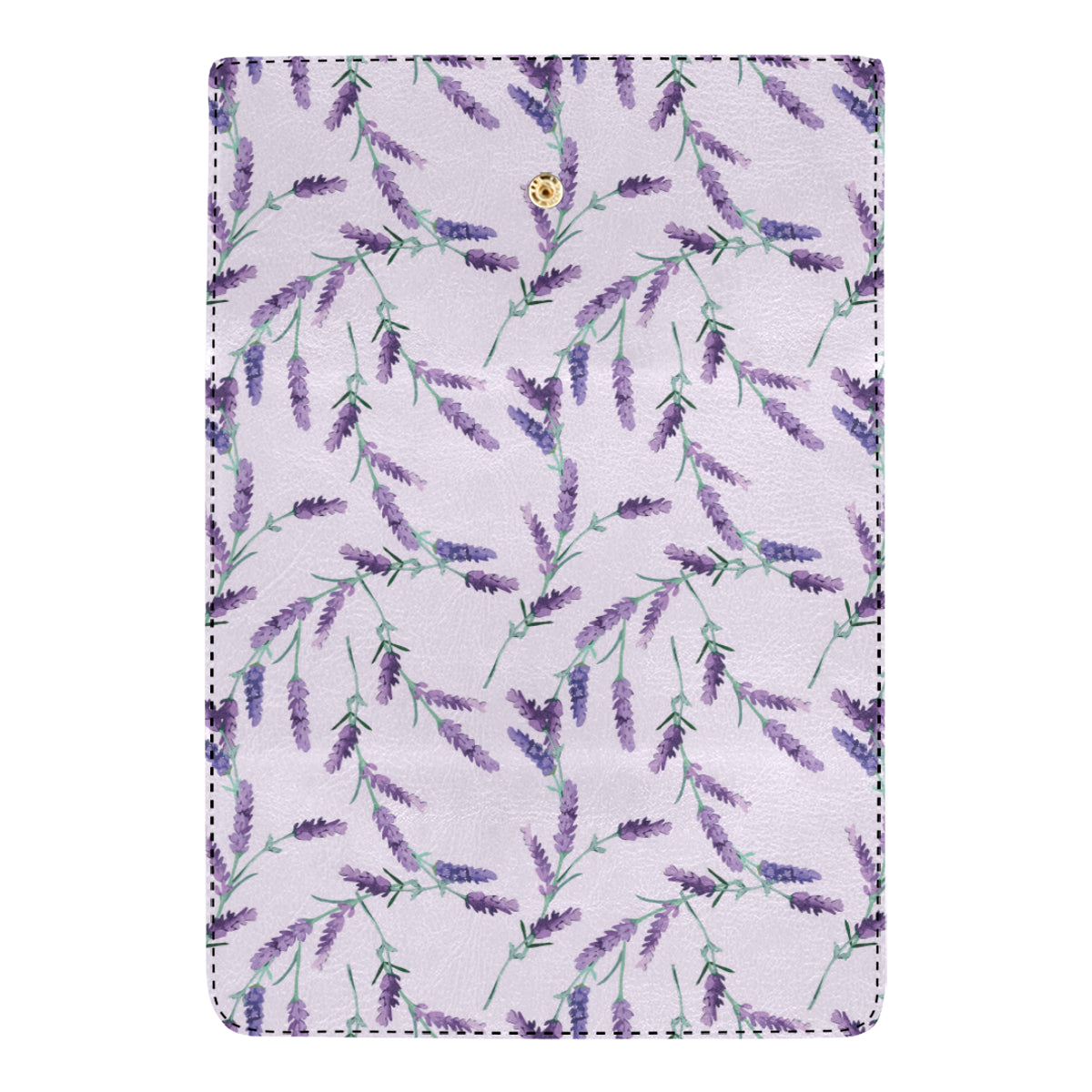 Lavender Pattern Print Design 02 Women's Trifold Wallet