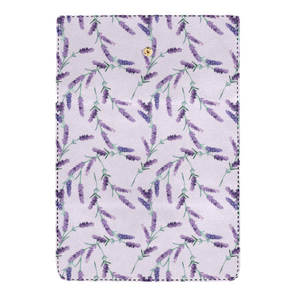 Lavender Pattern Print Design 02 Women's Trifold Wallet