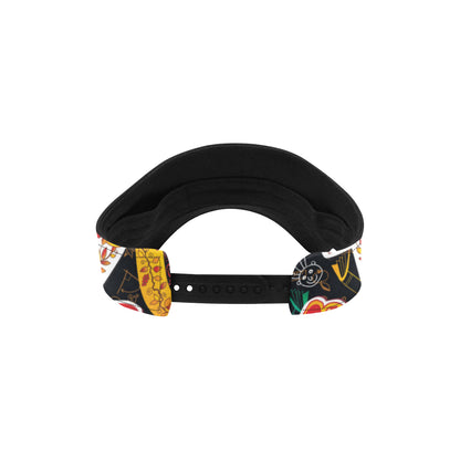 Number Pattern Print Design A03 Unisex Sun Visor