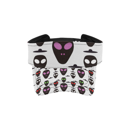 Alien Pattern Print Design 06 Unisex Sun Visor