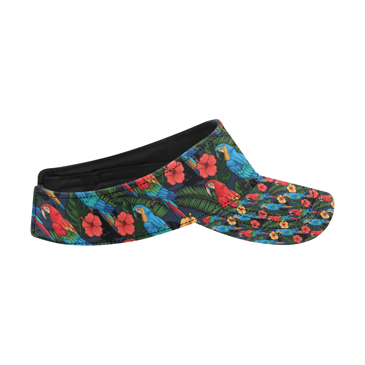Parrot Pattern Print Design A01 Unisex Sun Visor