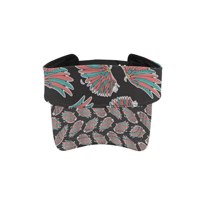 Angel Wings Pattern Print Design 05 Unisex Sun Visor