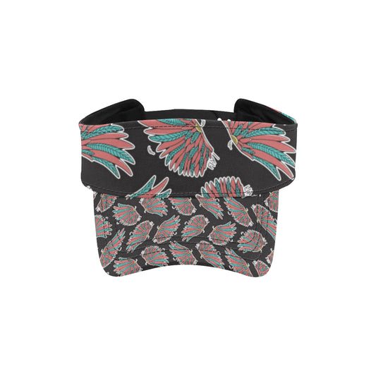 Angel Wings Pattern Print Design 05 Unisex Sun Visor