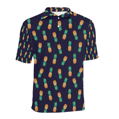 Pineapple Pattern Men Polo Shirt