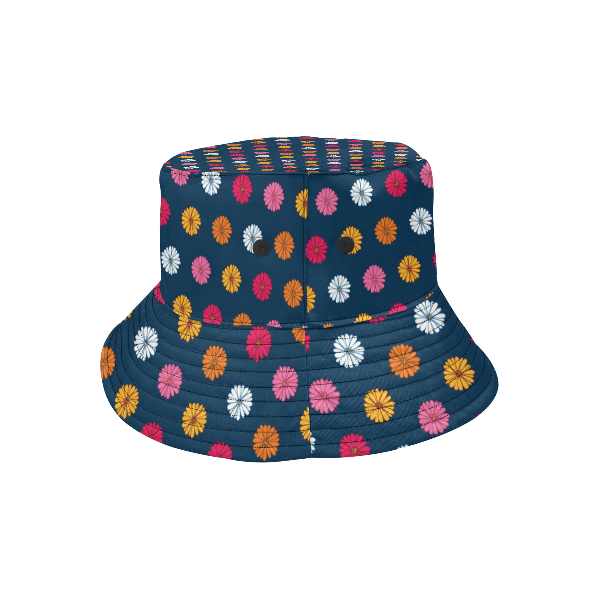 Gerberas Pattern Print Design GB06 Unisex Bucket Hat