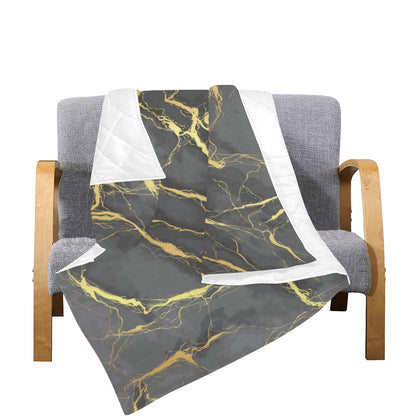 Marble Pattern Print Design 02 Premium Quilt