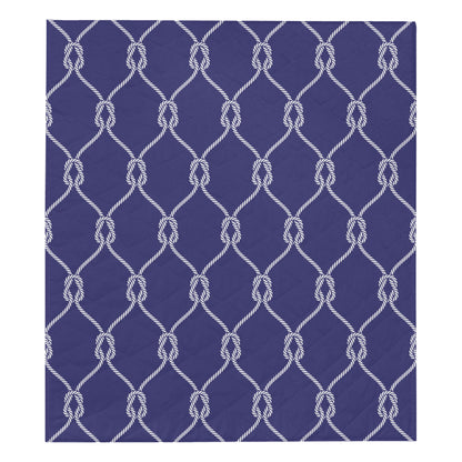 Rope Pattern Print Design A03 Premium Quilt