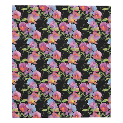 Peony Pattern Print Design PE012 Premium Quilt