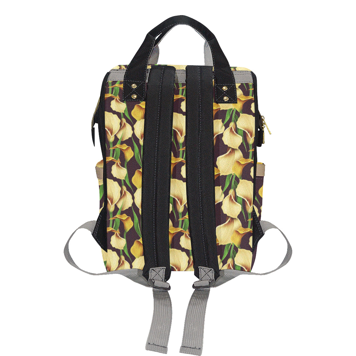 Lily Pattern Print Design LY013 Diaper Bag Backpack