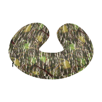Camouflage Realtree Pattern Print Design 02 U-Shaped Travel Neck Pillow