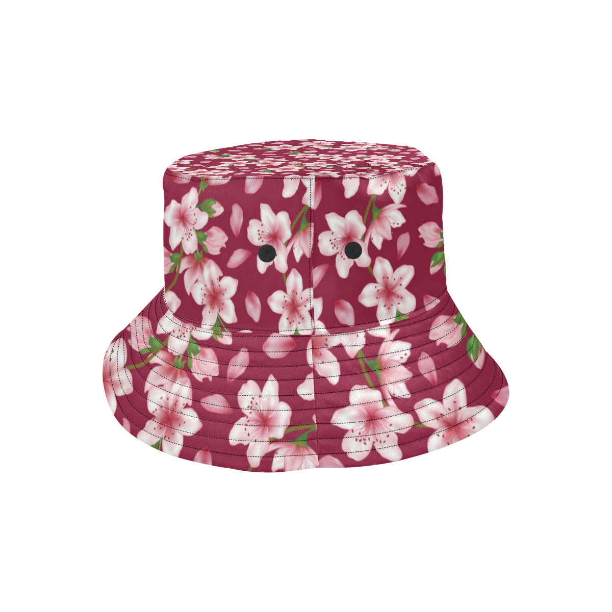 Cherry Blossom Pattern Print Design CB06 Unisex Bucket Hat