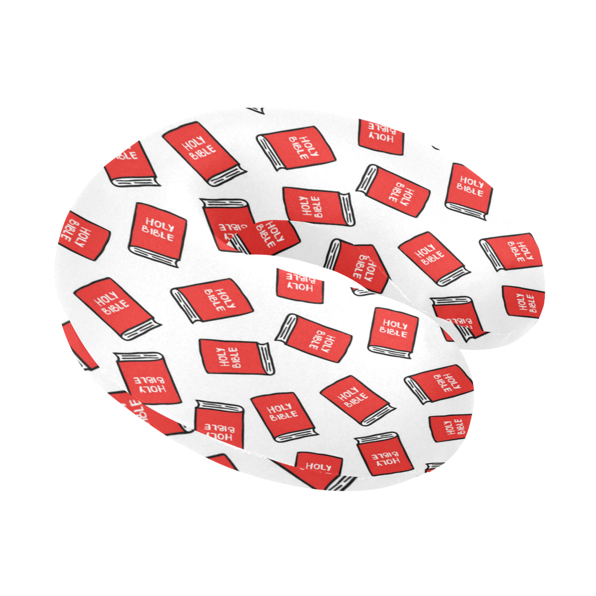 Bible Pattern Print Design 03 U-Shaped Travel Neck Pillow