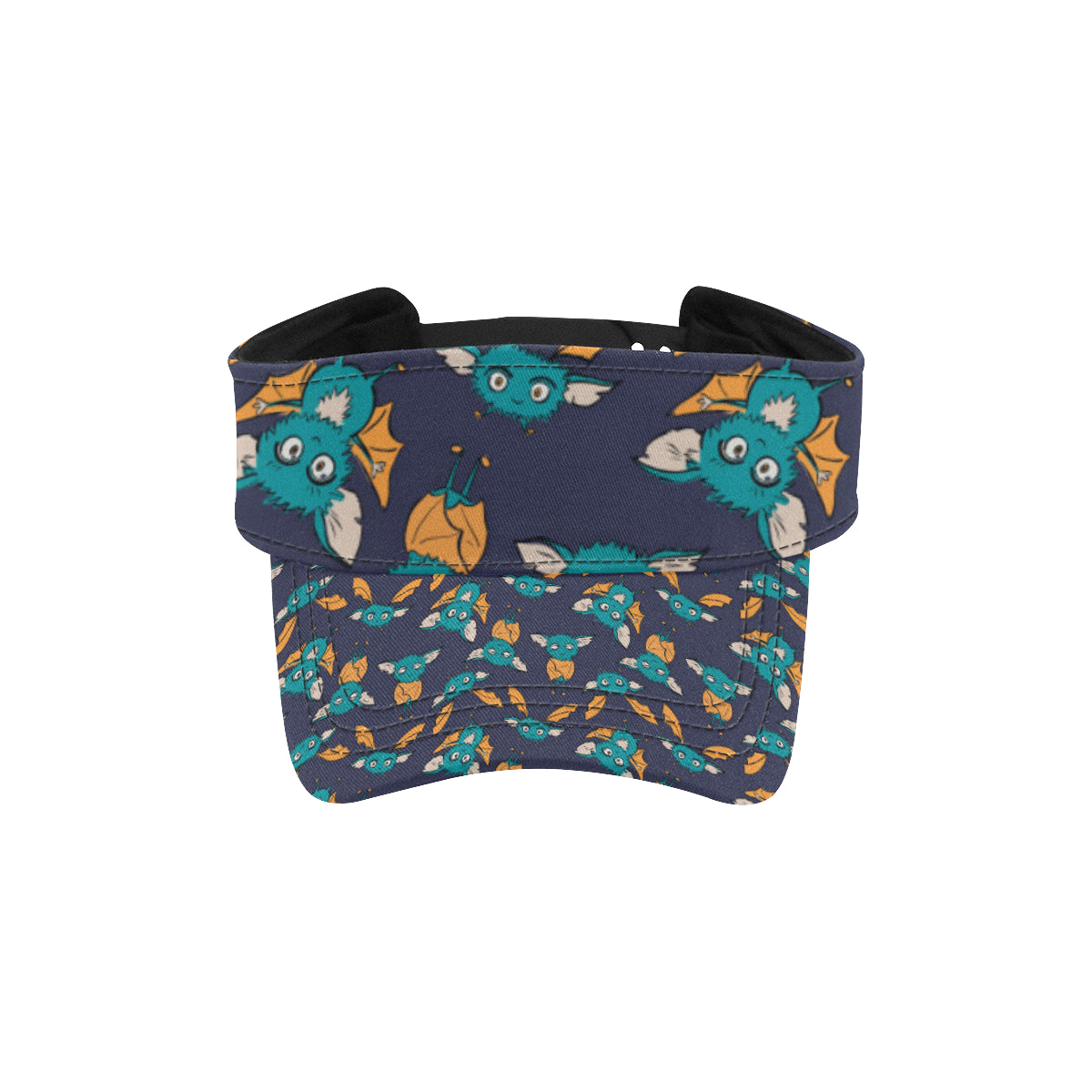 Bat Pattern Print Design 07 Unisex Sun Visor